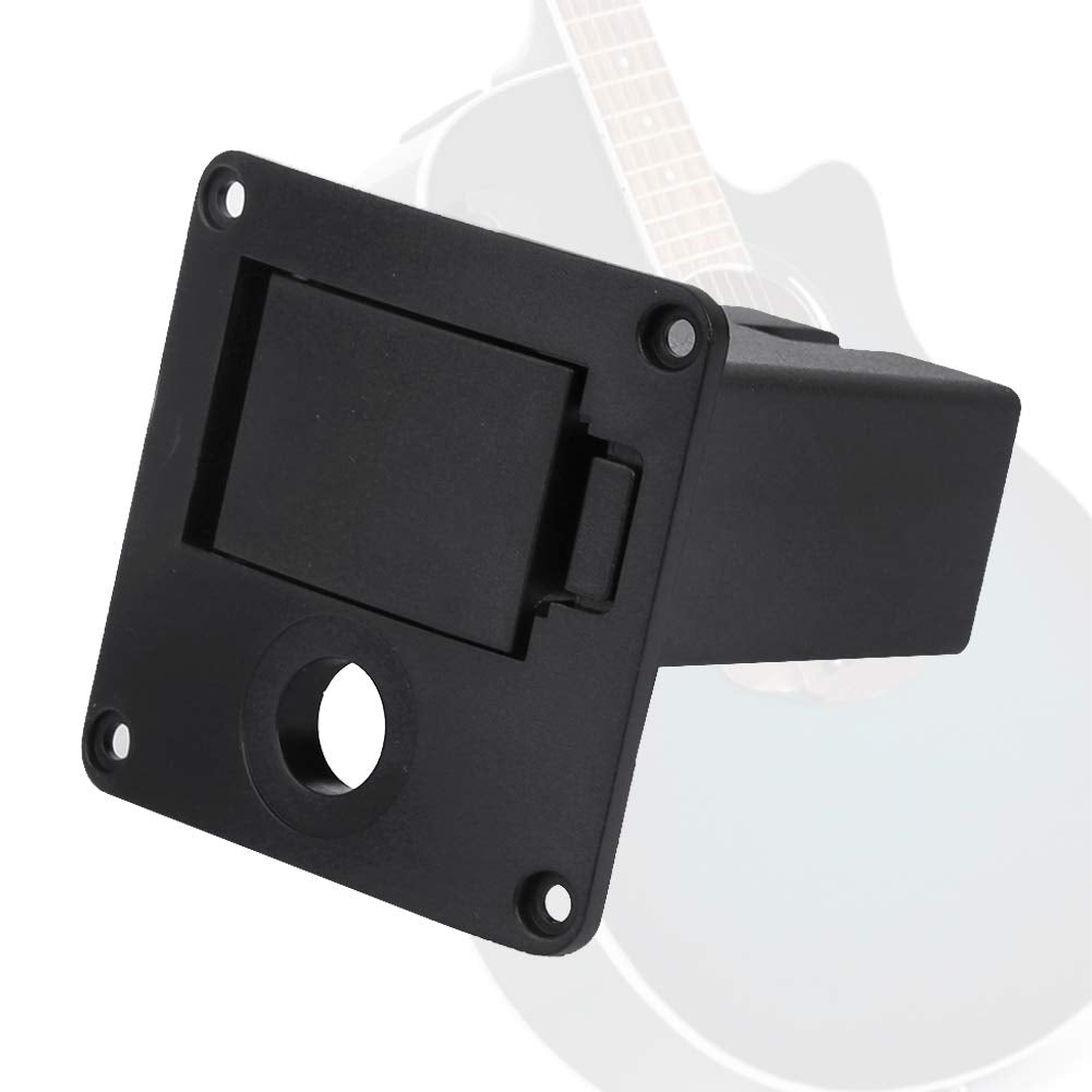 Bnineteenteam Electric Guitar Bass Battery Case 9V Pickup Battery Holder for Active Guitar Bass Pickup (#01)