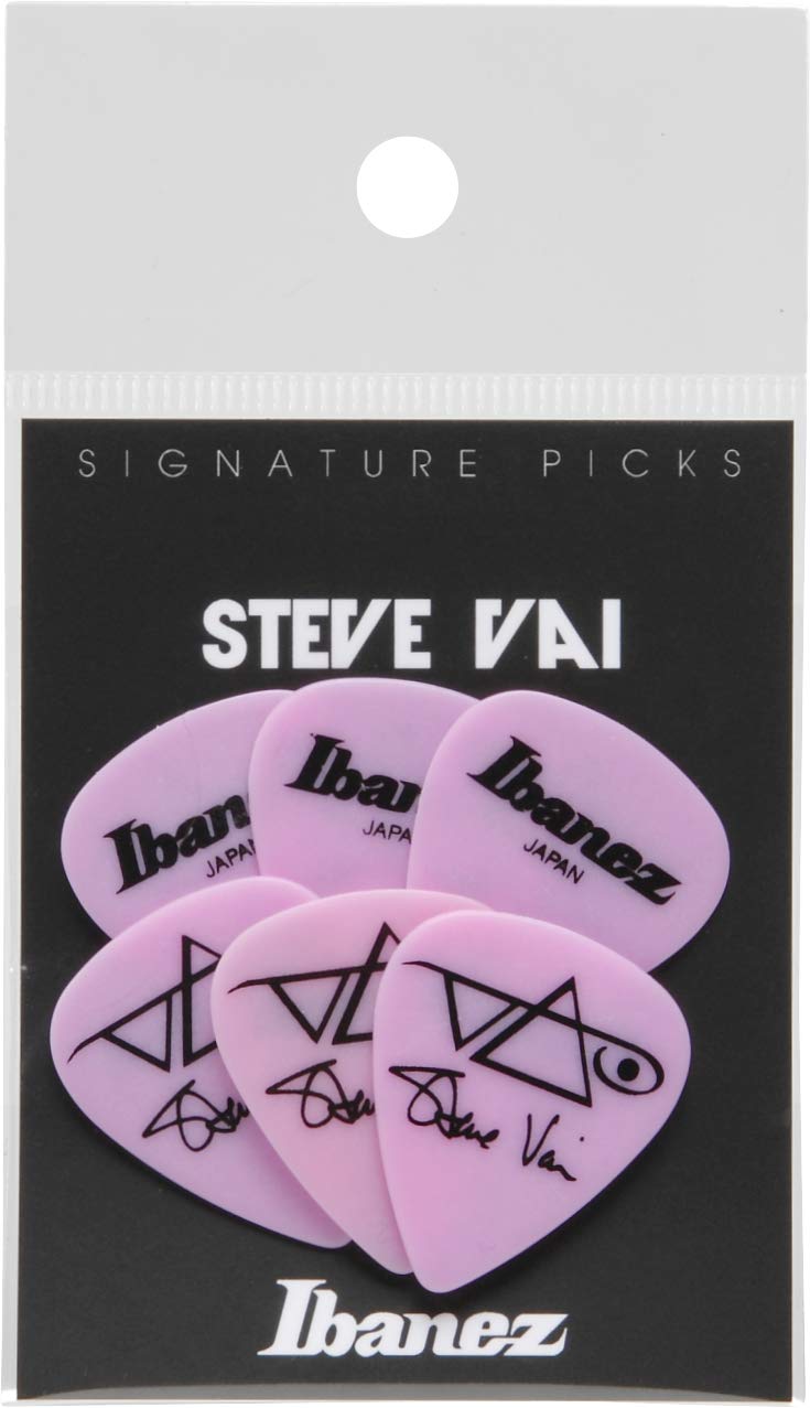 Ibanez B1000SVMP Steve Vai Signature Picks 6 Pack, Muscat Purple