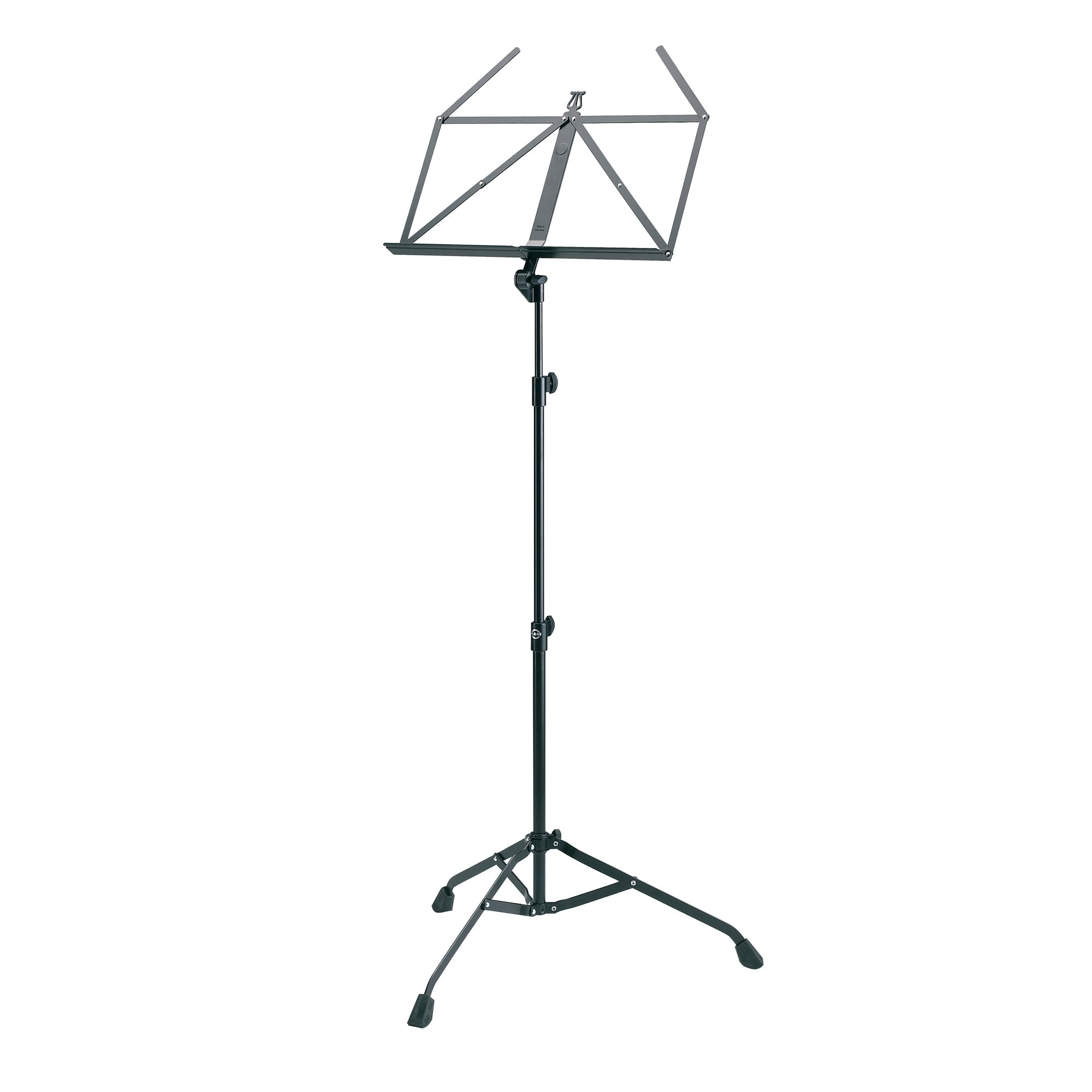 K&M - Konig & Meyer 10700.000.55 Extra Heavy Duty Music Stand - Adjustable Angle Desk - Sturdy - Easy to Fold - Compact - Profes