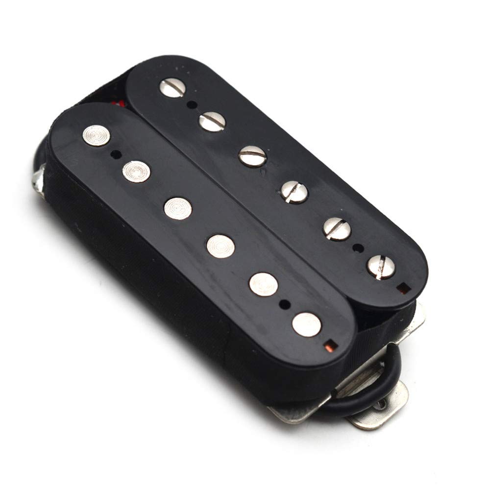SAPHUE Alnico 5 Humbucker Pickup Double Coil Electric Guitar Pickups Set with Neck and Bridge with Prewired and Screws Parts Acc