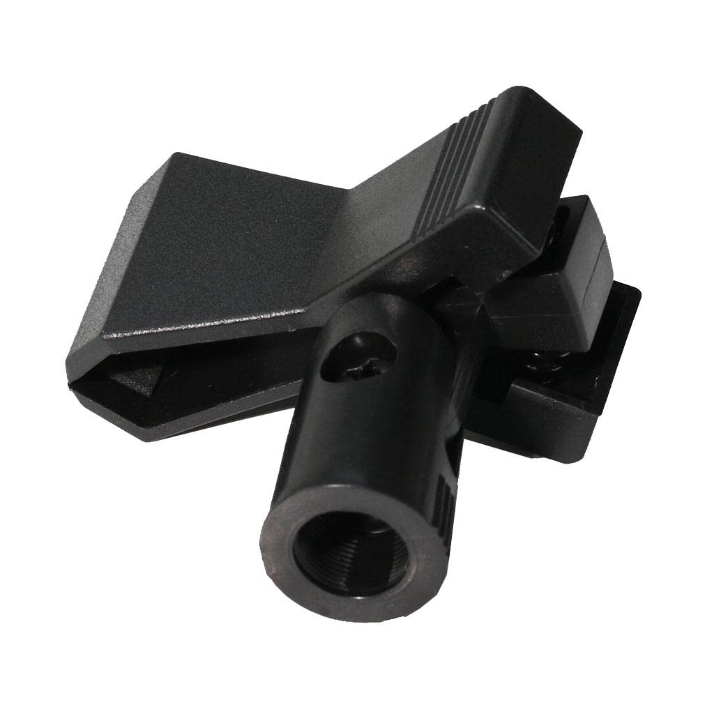 Styleheaven Durable Microphone Clip Mic Clamp Clip Holder Stand Accessory Black| Musical Instruments & Gear|Pro Audio Equipment|