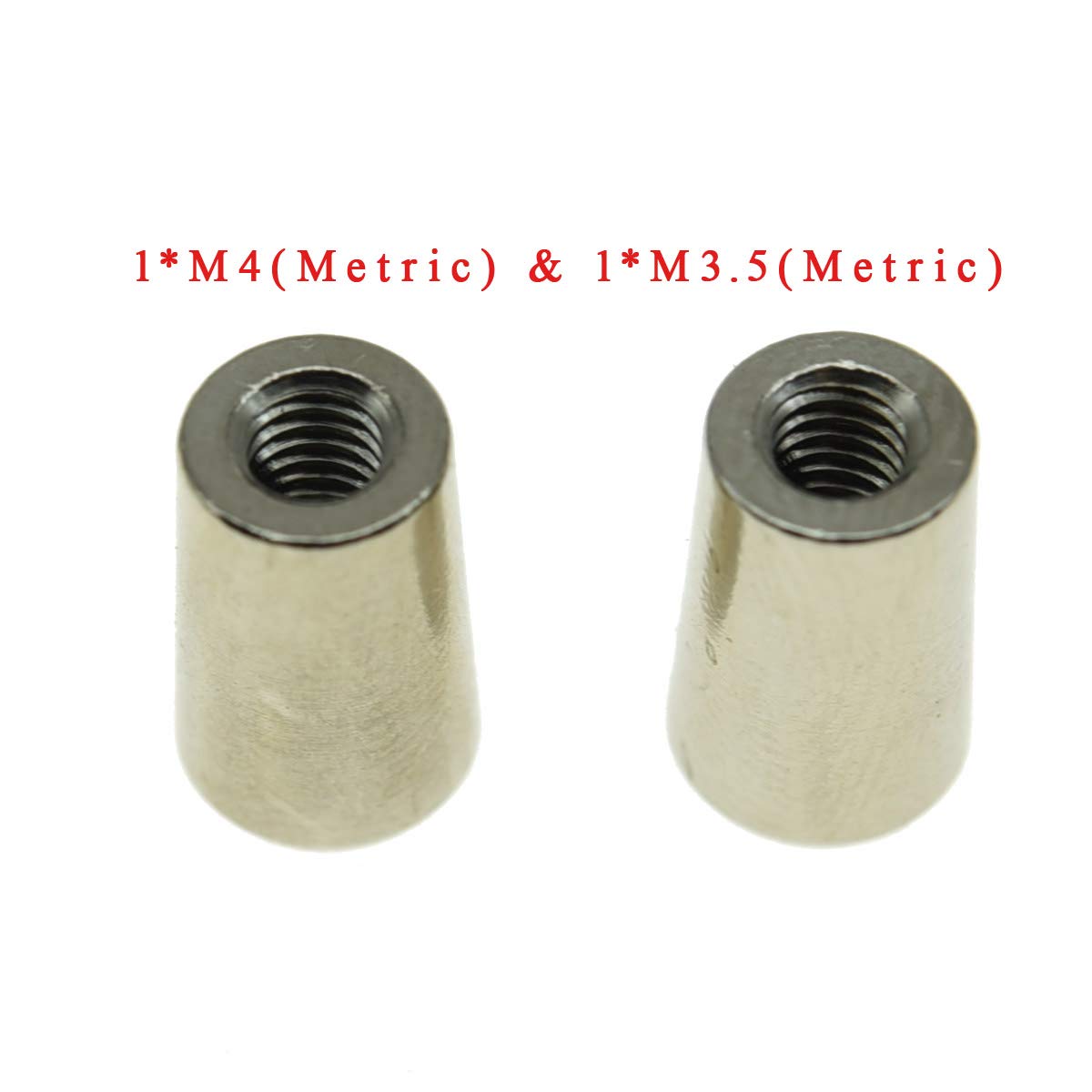 KAISH M3.5&M4 Nickel Metal LP Guitar 3 Way Toggle Switch Tip Pickup Switch Knob for Epi Les Paul