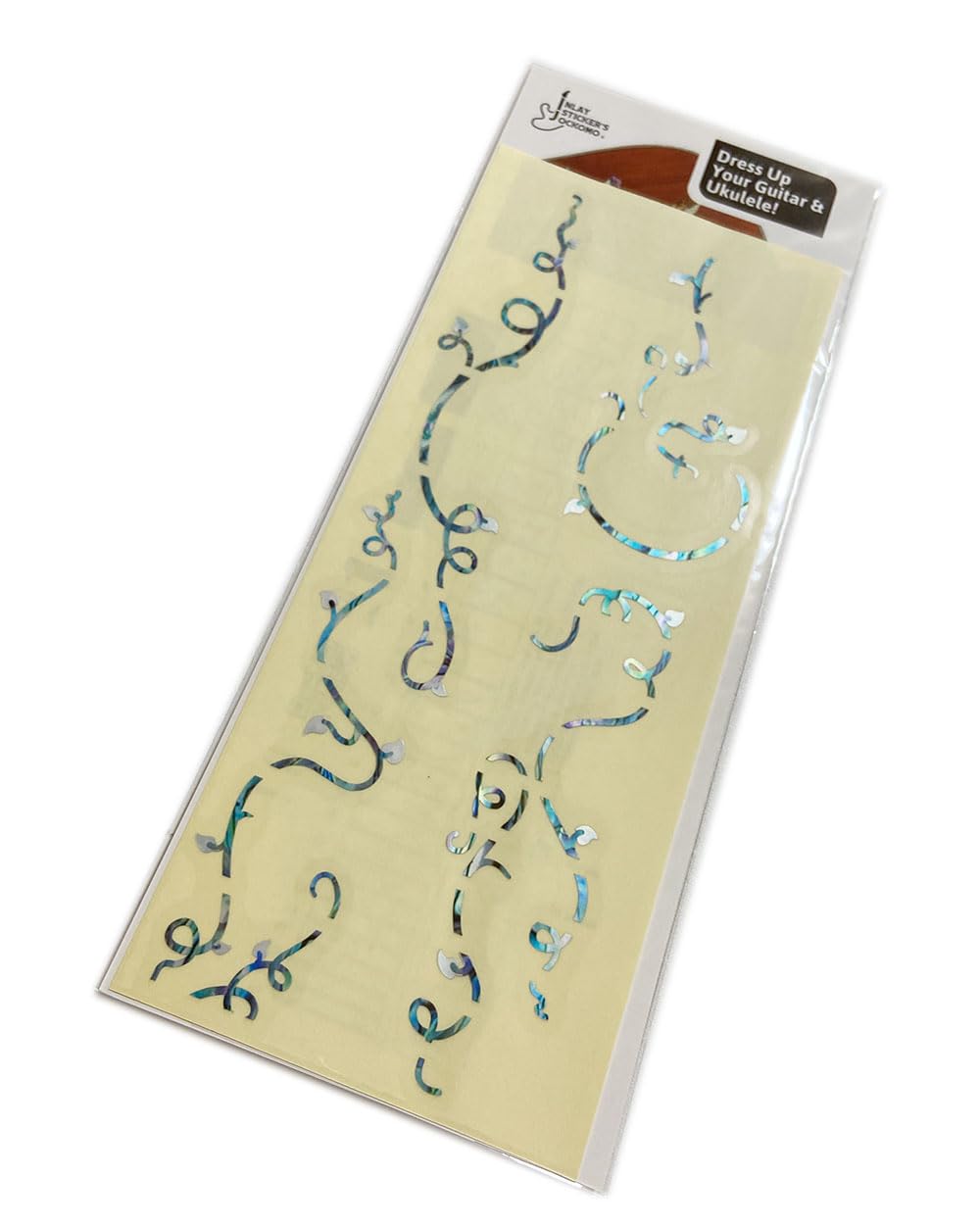 Jockomo Ivy Vine Guitar Inlay Sticker