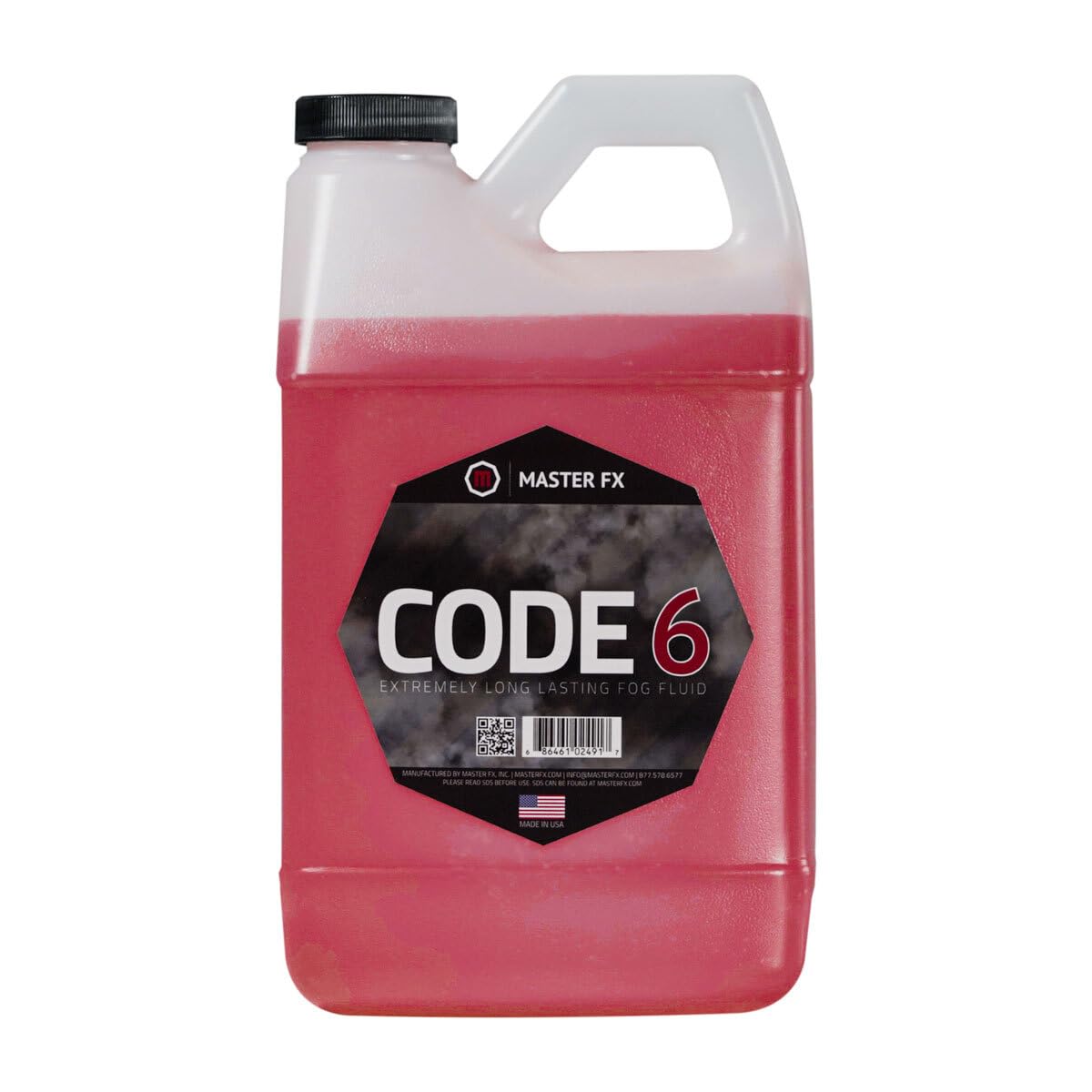 Code 6 Fog  - Extremely Long Lasting Fog Fluid - 1/2 Gallon