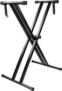 Techtest Adjustable Keyboard Stand Heavy-Duty Double X Dual Braced Wit ...