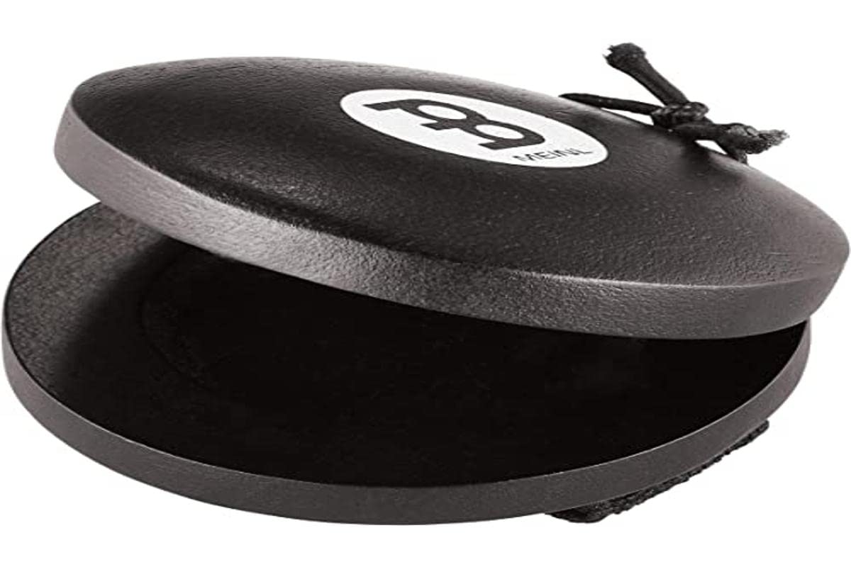 Meinl Percussion CRC1BK Cajon Ring Castanet, Black
