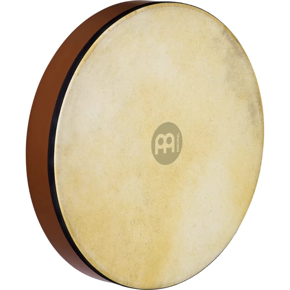 Meinl Percussion 16 Hand Drum with Synthetic Head - NOT Made in China - Hardwood Frame in Antique Brown Finish, 2-Year Warranty,