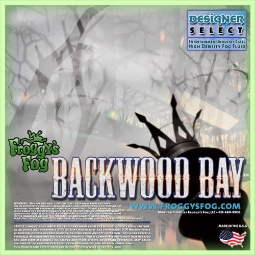 Backwood Bay  (Extreme Hang Time Longest Lasting Fog Fluid) - 2.5 Gallon Fog Juice