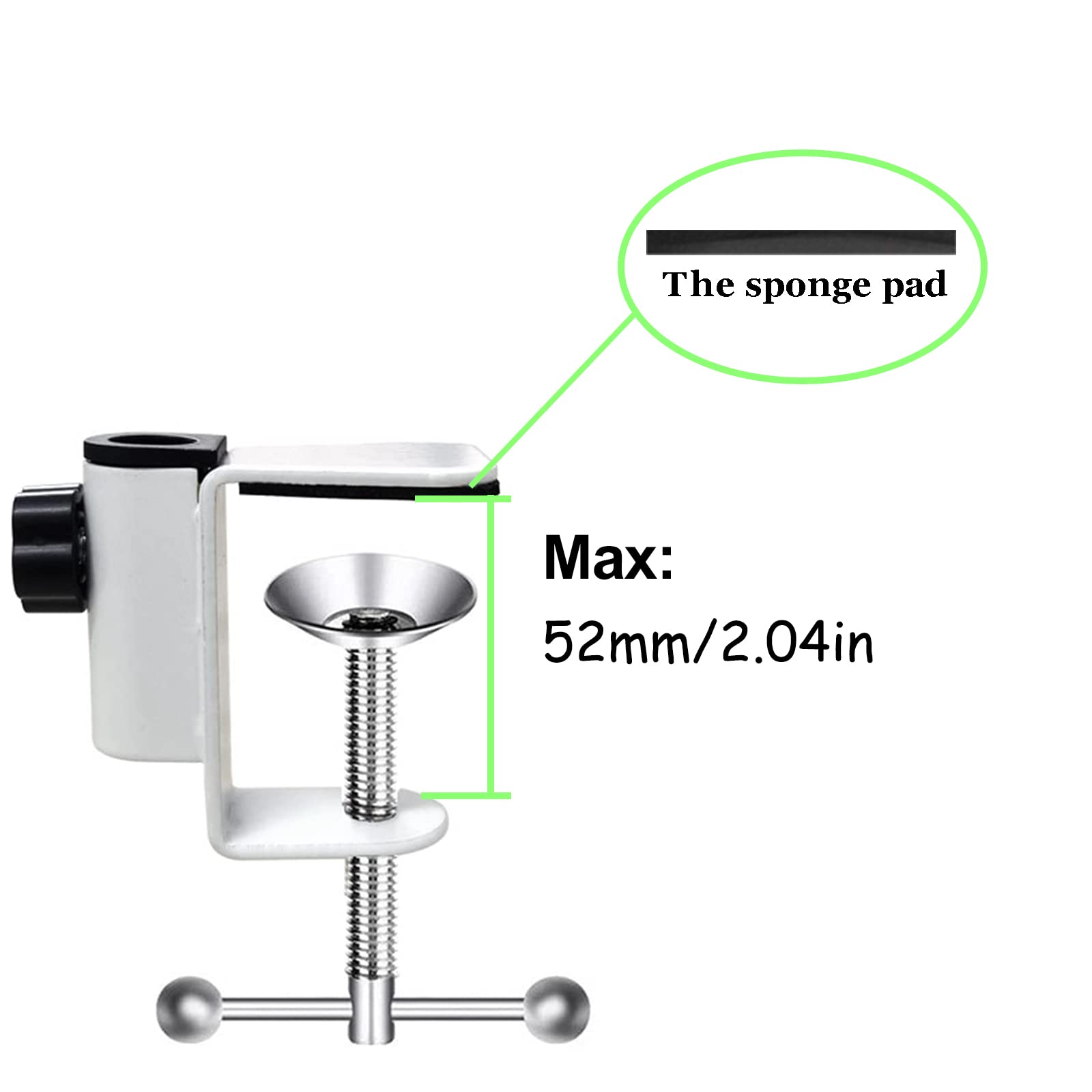 For At2020 and At2035 White Mic Stand, White Boom Arm Compatible with Audio Technica at2020 and At2035 Microphone, At2020 and At