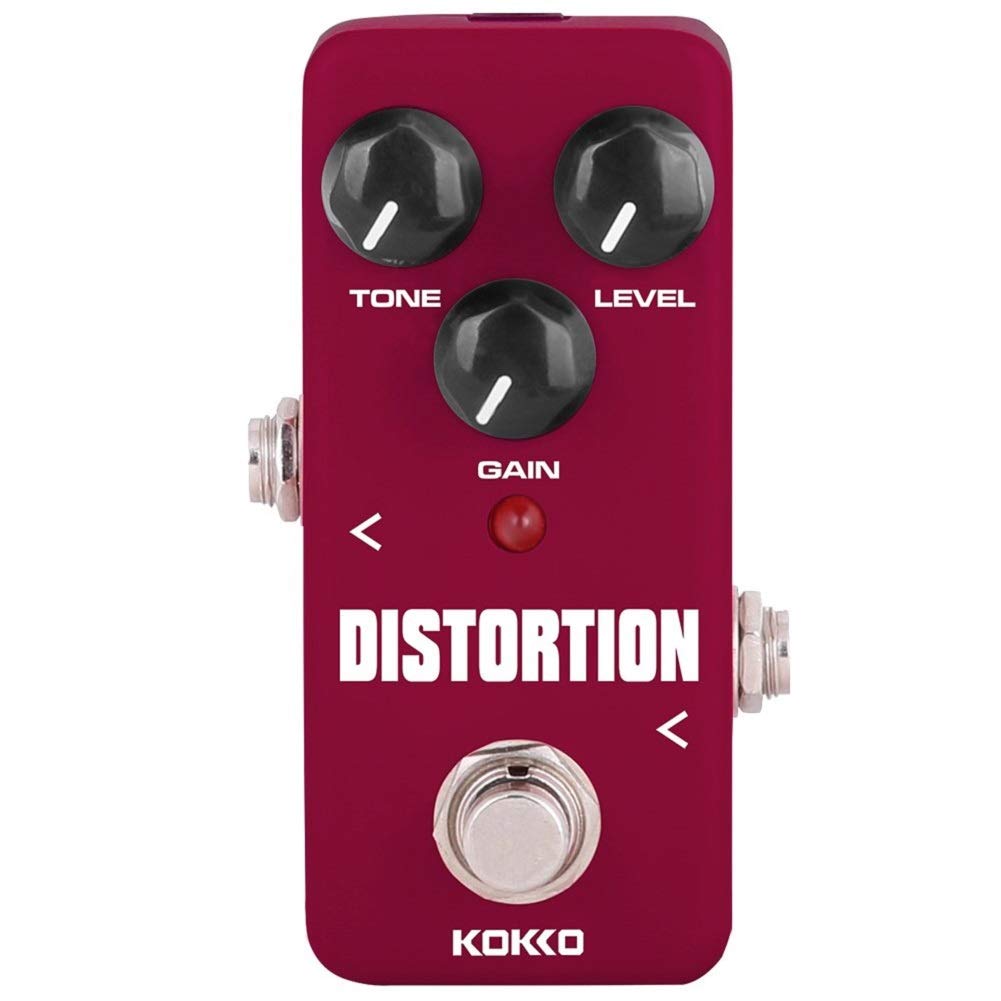Distortion Guitar Pedal, Mini Effect Pedal Processor Of Classic Distortion Tone Effect Universal For Guitar And Bass, Exclude Po