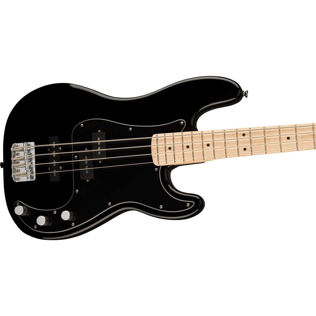 Squier Affinity Series Precision Bass, Black, Maple Fingerboard