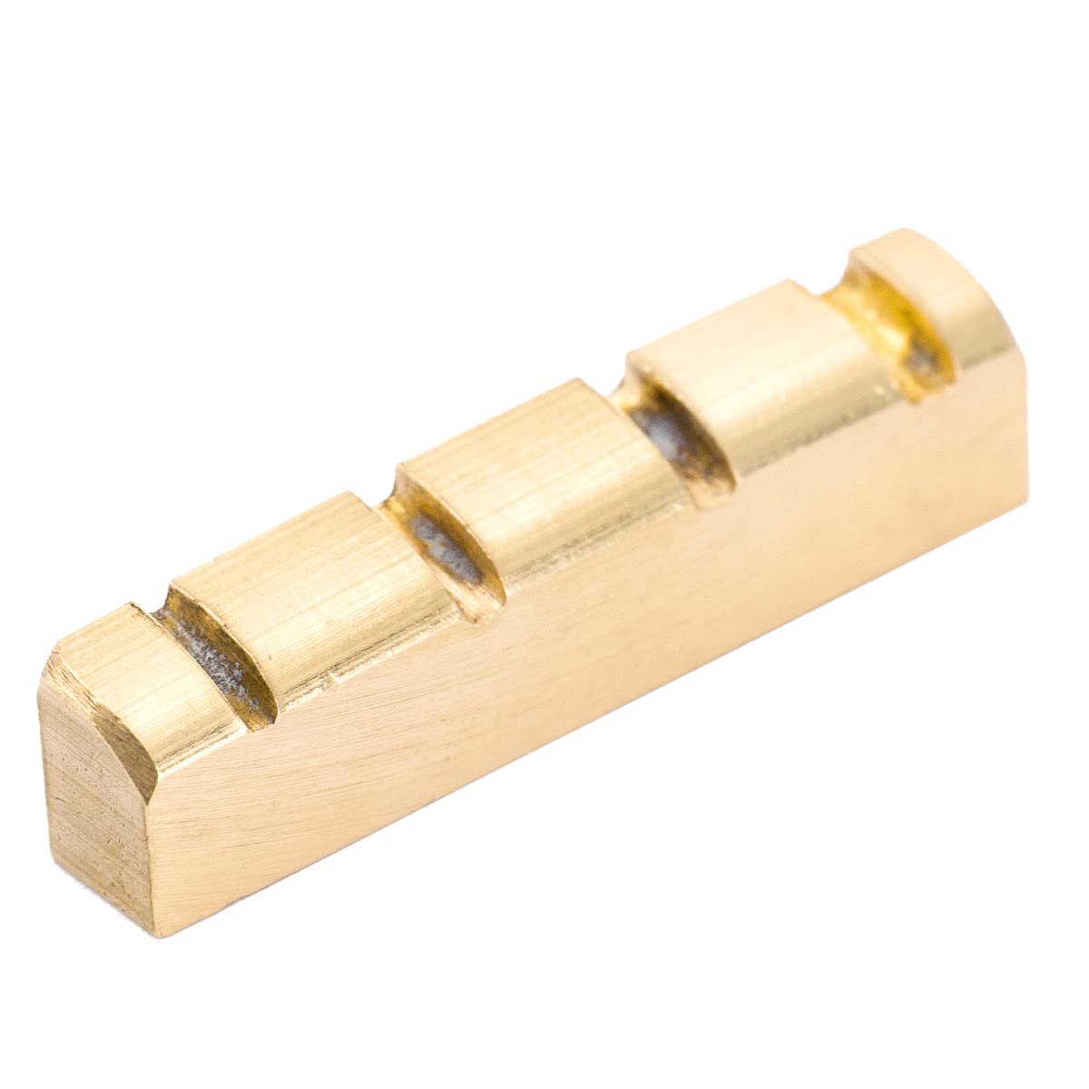 Musiclily Basic 4-String Slotted Electric Bass Brass Nut for Precision/Jazz Bass, 38x6x9mm