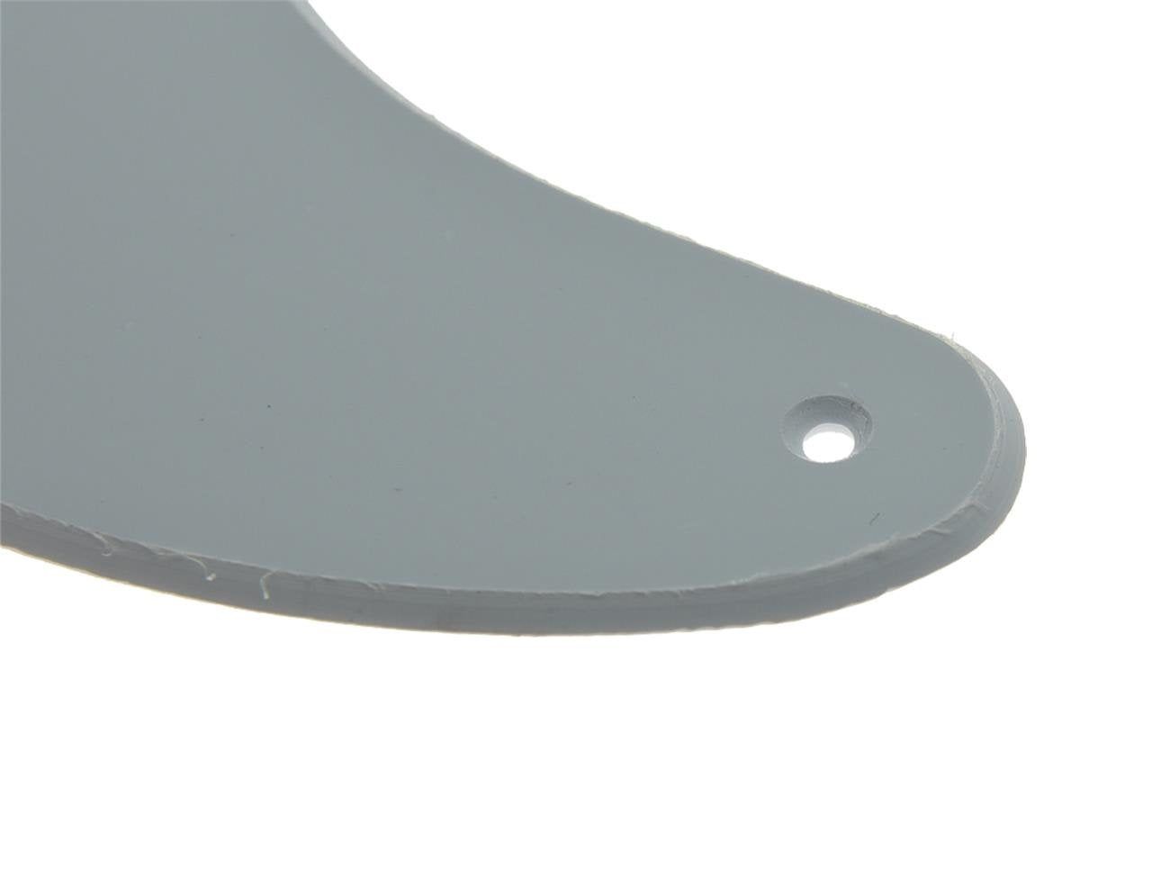 KAISH American Vintage 5 Hole Tele Pickguard TL Guitar Pick Guard Scratch Plate for Tele/Telecaster White 1 Ply