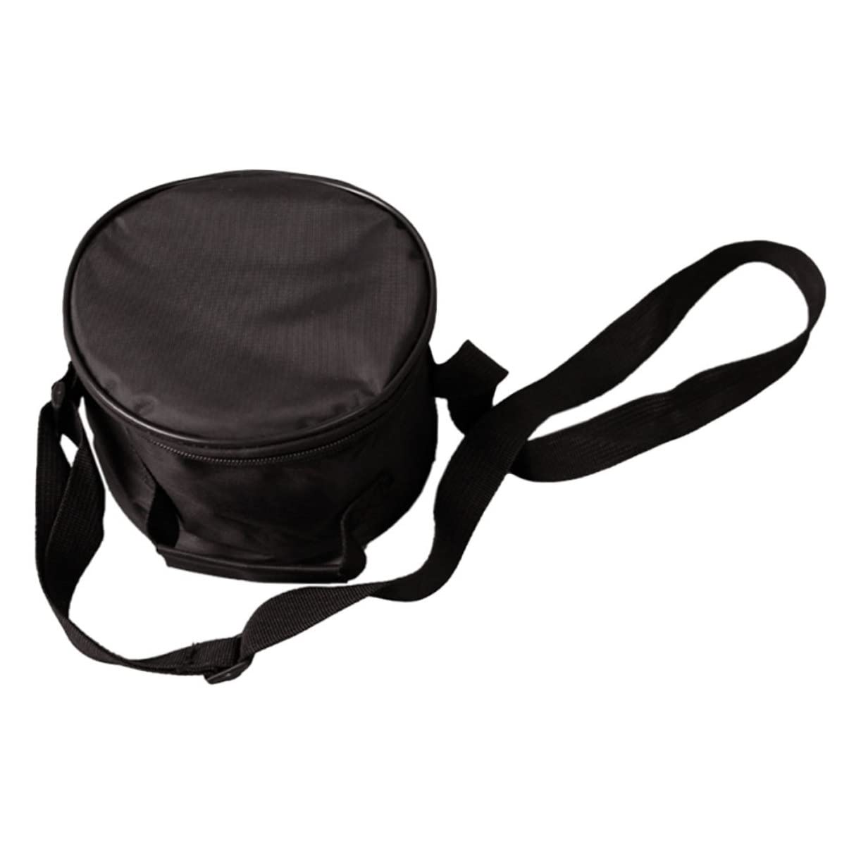 Bazeitflow Drum Carry Bag For Steel Tongue Drum Oxford Storage Pouch Collision Case Comfortable Webbing Straps Black