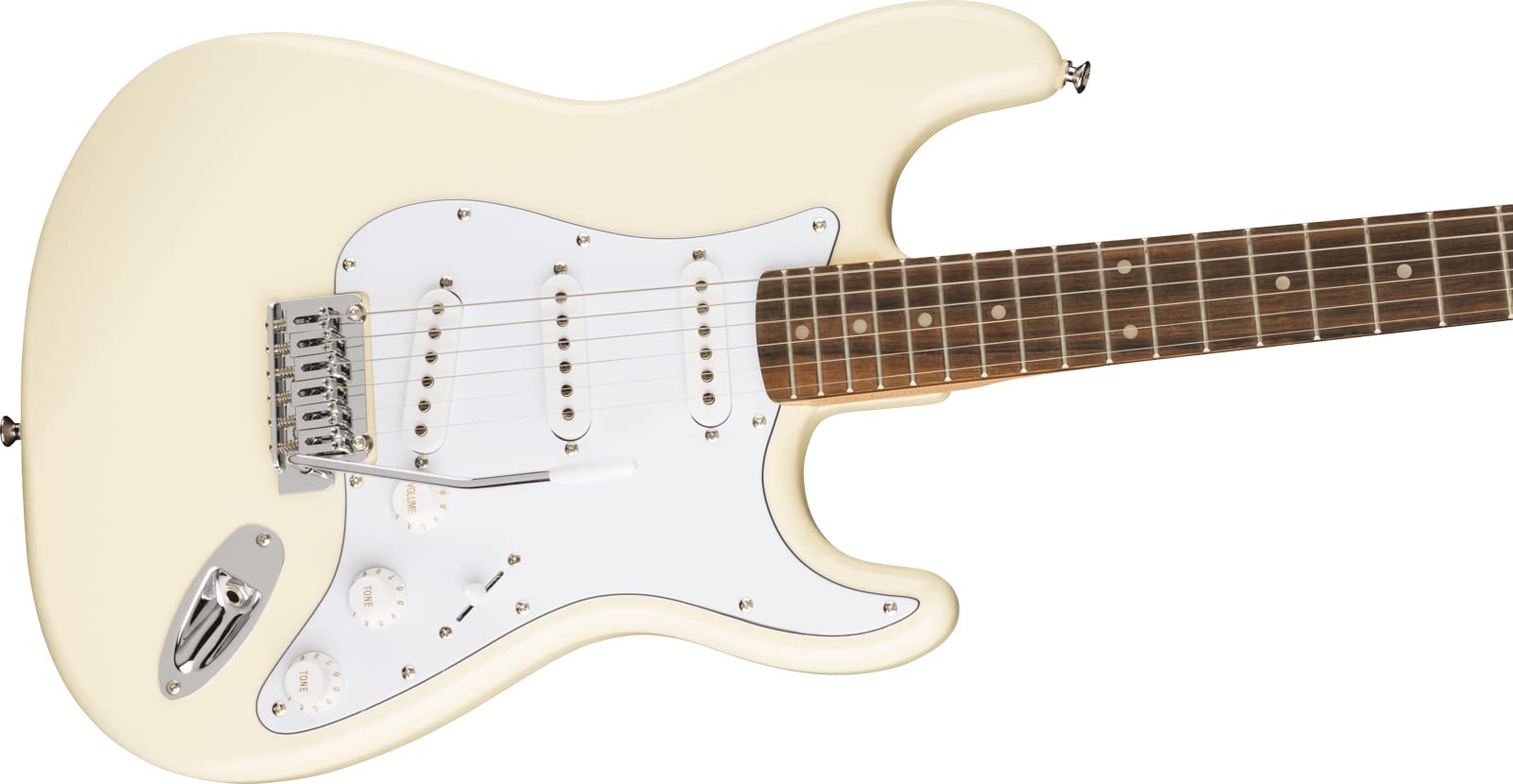 Fender Squier Affinity Stratocaster Limited Edition - Olympic White Bundle with Frontman 10G Amplifier, Gig Bag, Tuner, Instrume