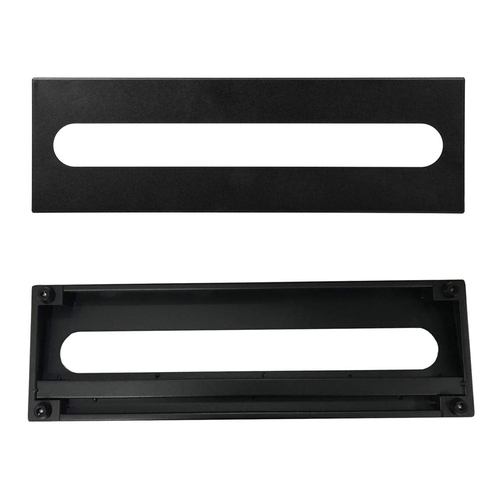 GOKKO Small Guitar Pedal Board 15.7 x 4.9 inches Pedalboard with Carrying Bag