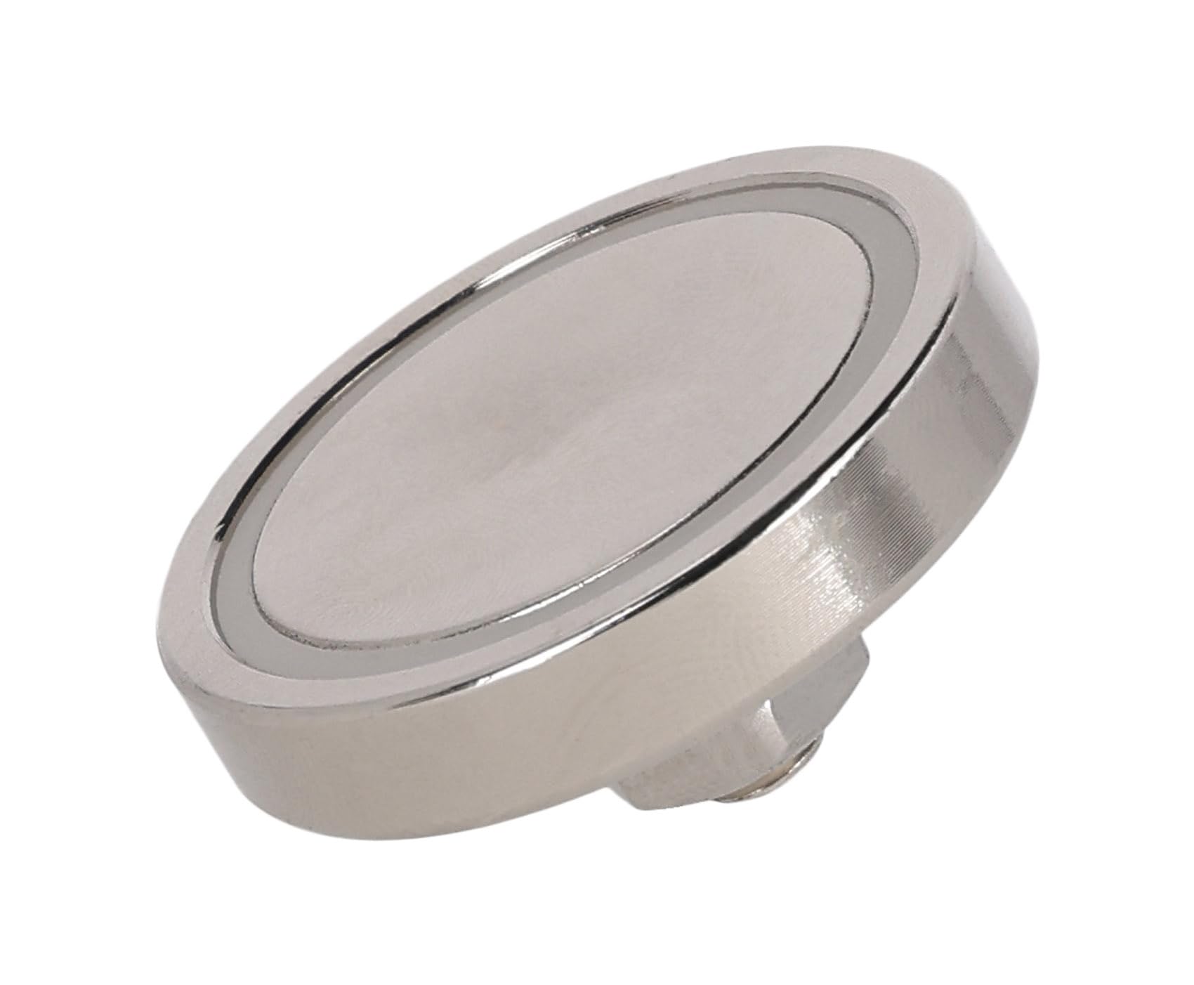 Rockville DJ-MAG Magnetic Light Mount, 42mm Round, Neodymium Strong Magnet, 0.688kN Force, for DJ Lights and Event Lighting