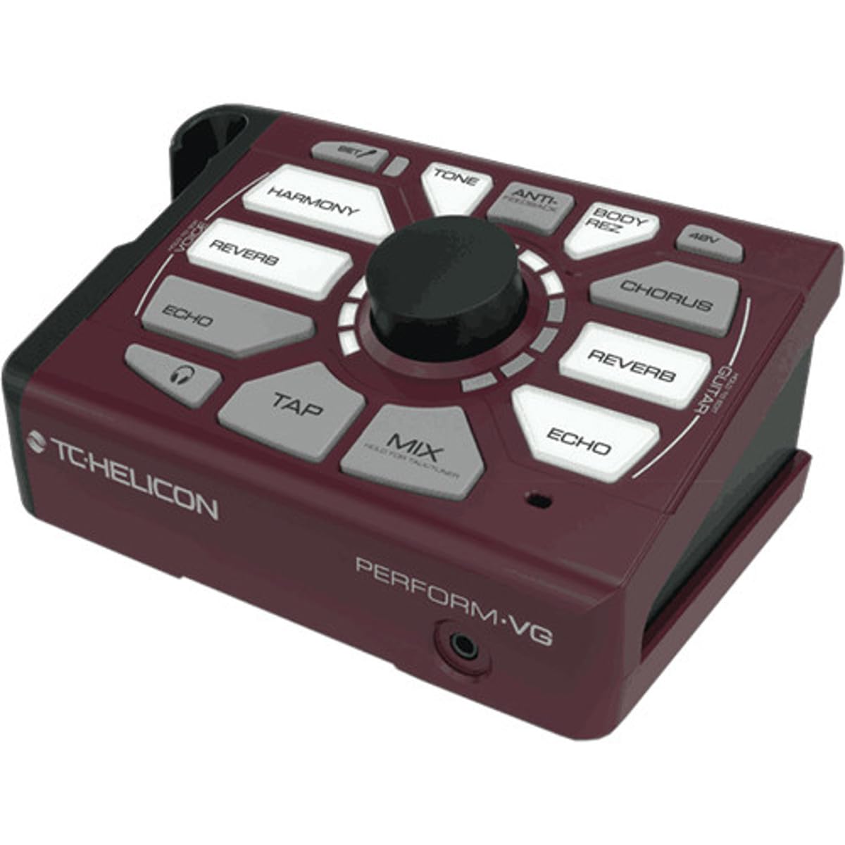 Tc Helicon 996369005 Perform Vg Vocal Effect Processor, Burgundy