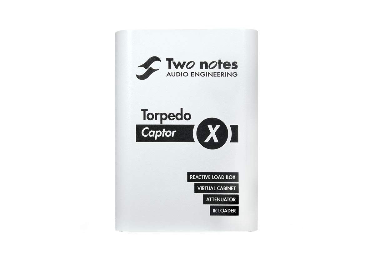 Two Notes Torpedo Captor X Reactive Loadbox Di And Attenuator - 8-Ohm