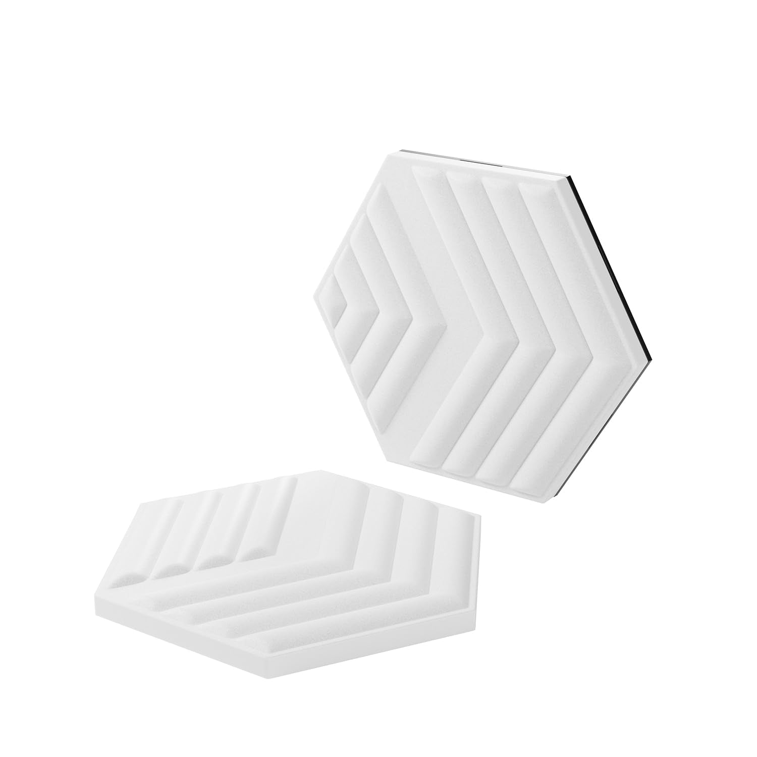 Elgato Wave Panels Starter Set (White)- 6 Acoustic Treatment Panels, Dual Density Foam, Proprietary Easyclick Frames, Modular De