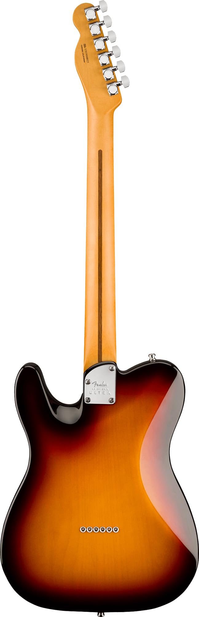 Fender American Ultra Telecaster, Rosewood - Ultraburst Bundle with Case, Hat, Strap, Cable, and Guitar Cleaning Kit