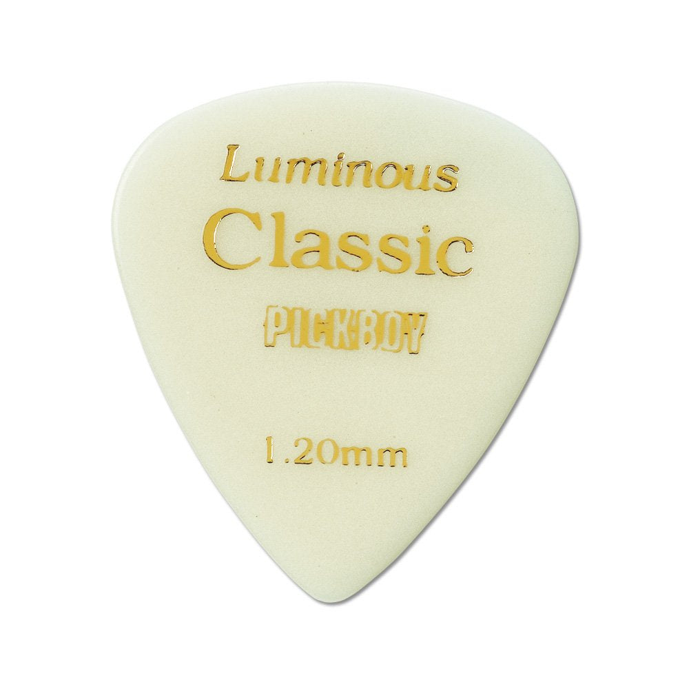 Pickboy Vintage Pick, Luminous, Cellulose, 1.20Mm, 10 Picks