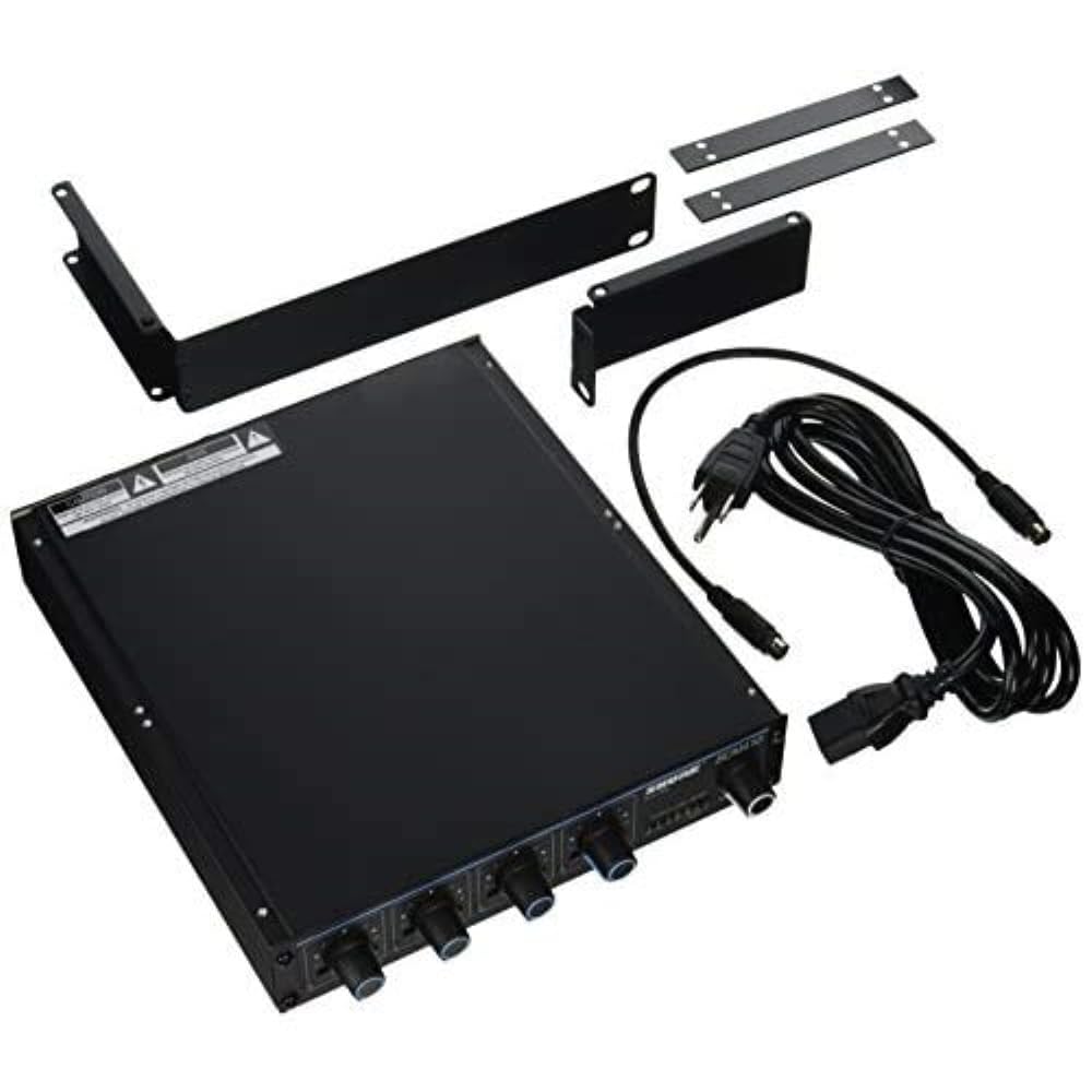 Shure SCM410 4-Channel Automatic Microphone Mixer (12V Phantom Power) with Logic Control, IntelliMix Technology and Adjustable E