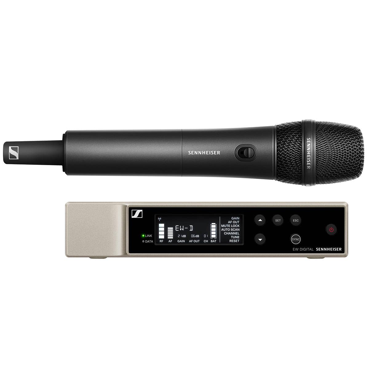 Sennheiser Ew-D 835-S Dynamic Handheld Microphone Set, Black, Xlr Connectivity