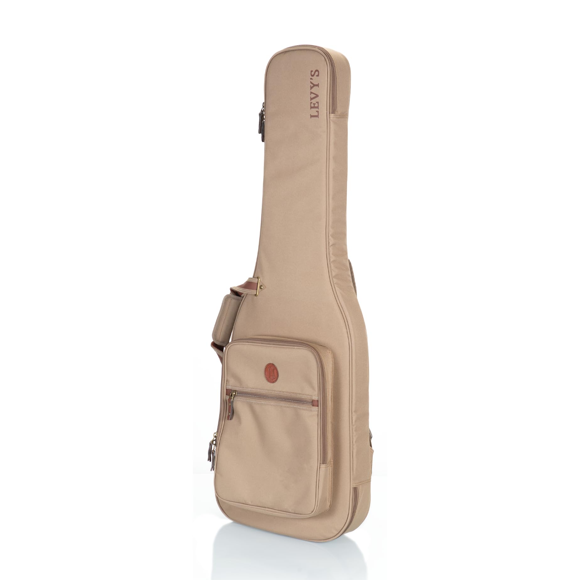 Levy's Deluxe Gig Bag for Electric Guitars - Tan / Tan