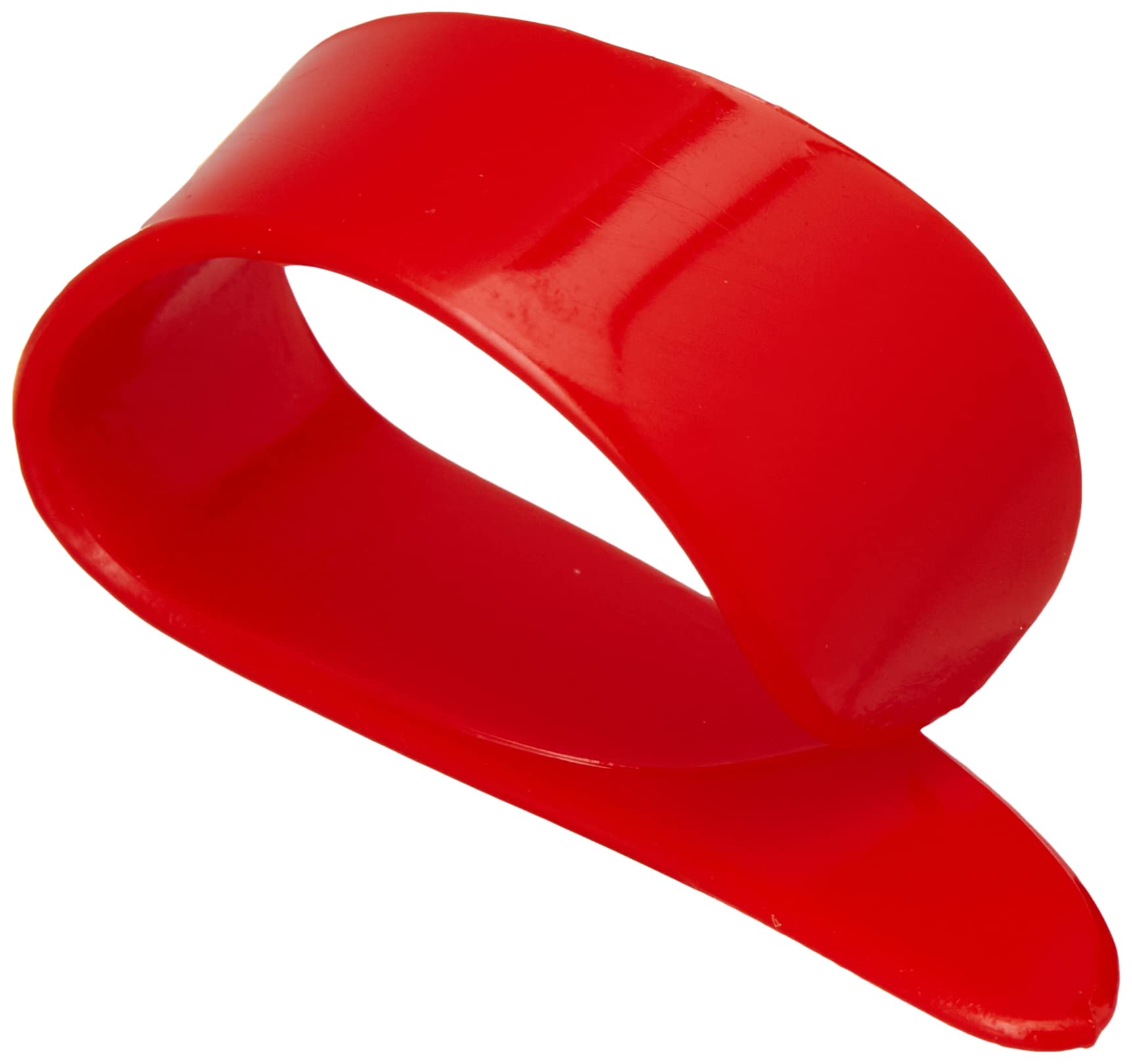 Jim Dunlop 9051R Red Delrin Thumbpicks, Medium, 12/Bag