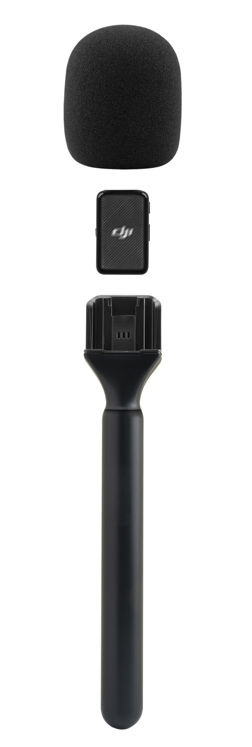 JCMOYUTY for DJI Mic Holder, Stand for DJI Mic 1/2, Replacement Interview GO Handheld Adaptor for Rode Wireless GO II / 2 / ME/P