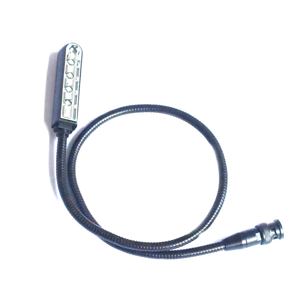 22 inch BNC Port Flexible Gooseneck Light DJ Mixer LED Gooseneck Lamp for Light Control Equipment (BNC Port)
