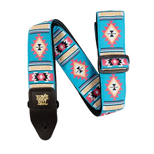 Ernie Ball Jacquard Guitar Strap, Sedona Blue (P05326)