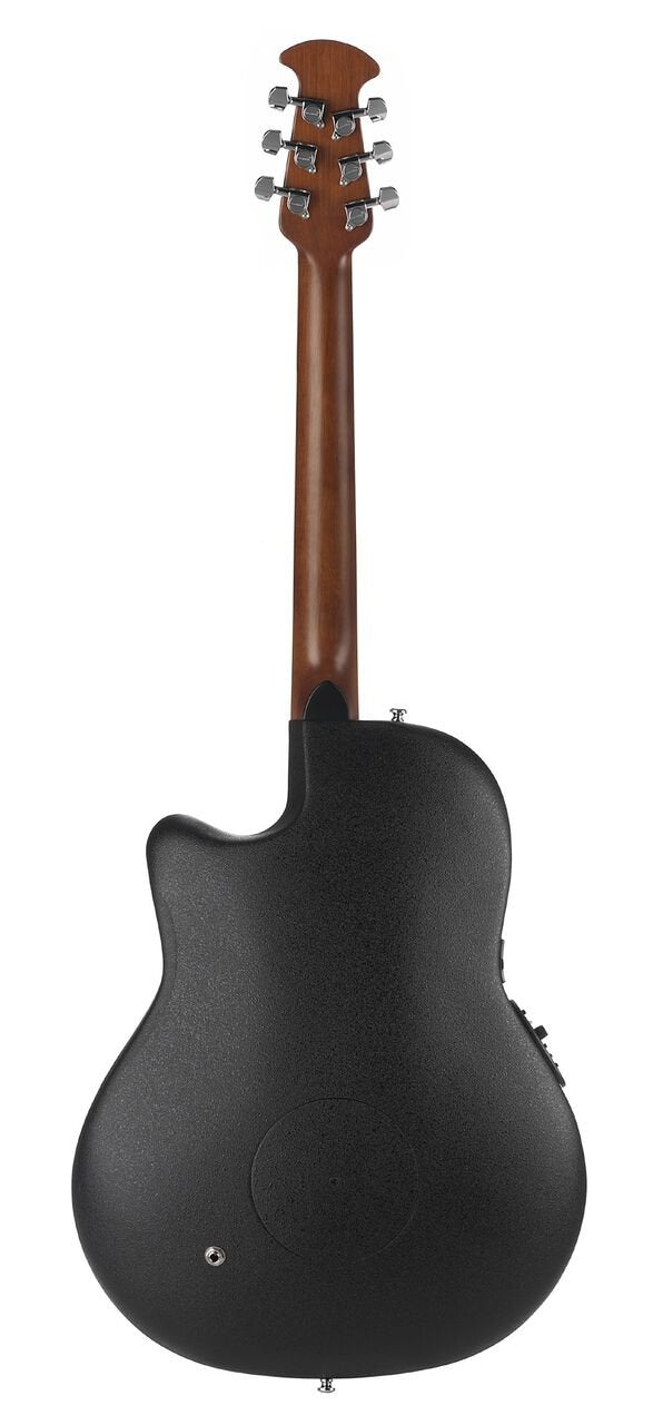 Ovation Celebrity Elite Plus Quilted Maple Top Acoustic-Electric Guitar, Tiger Eye