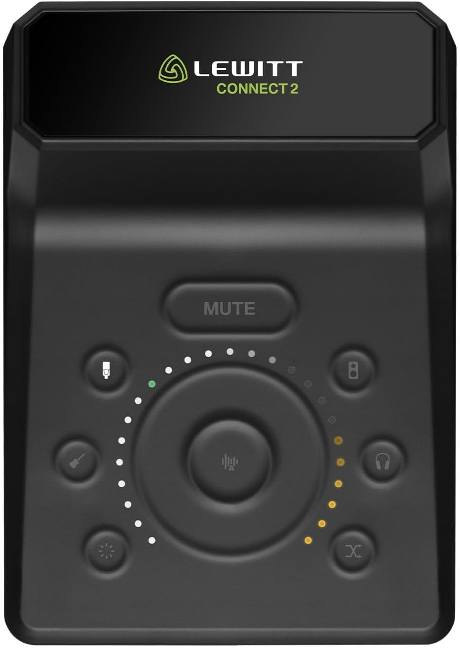 Lewitt Connect 2 Dual Usb-C 2-In/ 2-Out Audio Interface With Dsp, Mobile In And Out, 2 Mic Preamps, 2 Headphones Outputs, Loopba