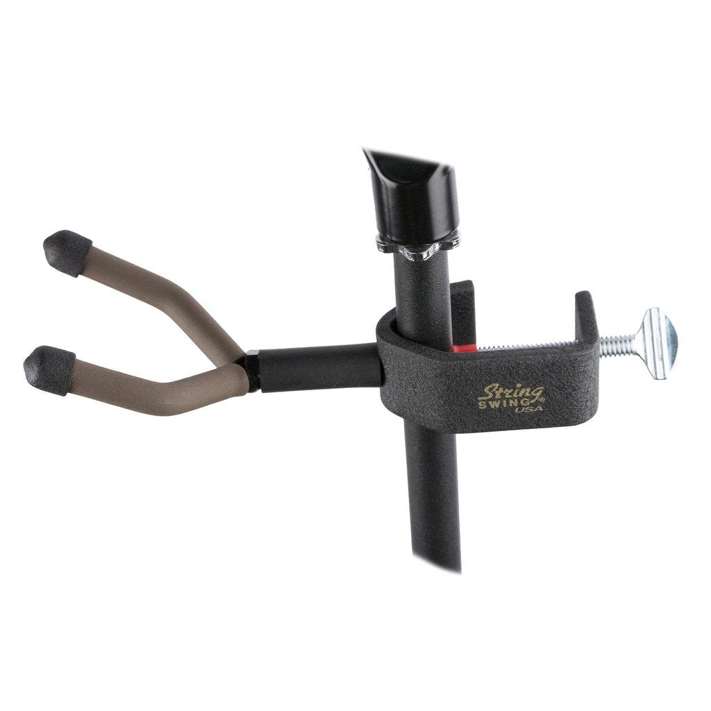 String Swing Ukulele Or Mandolin Hanger For Mic Stands And Music Stands Safely Hang Your Ukulele Or Mandolin From Your Mic Stand