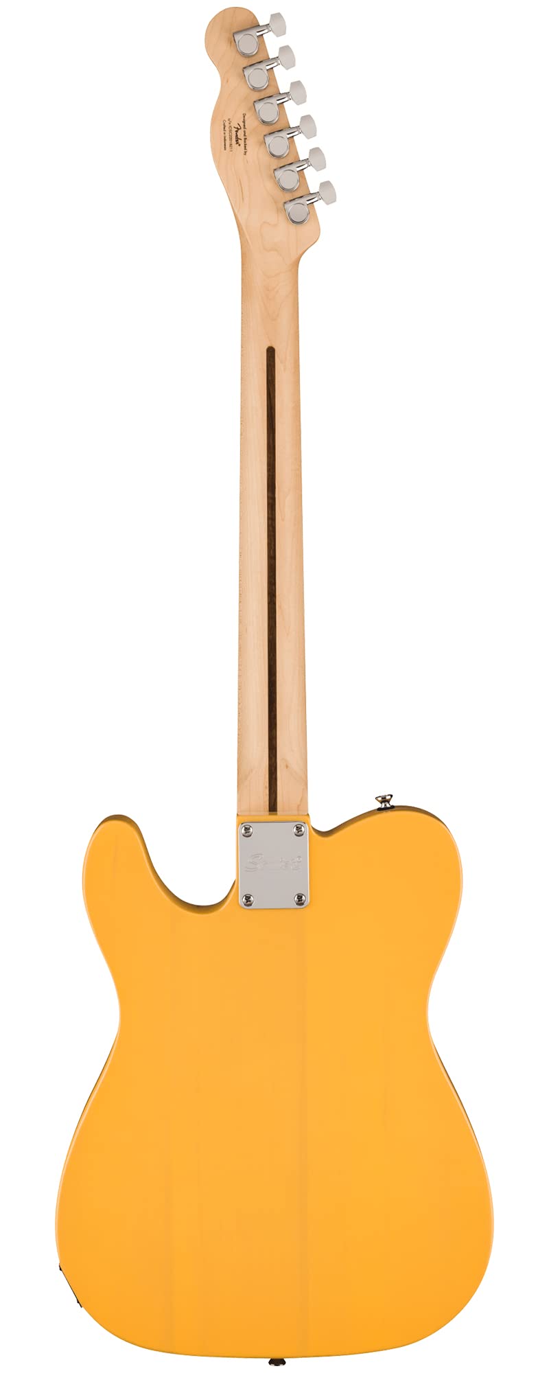 Fender Squier Sonic Telecaster - Butterscotch Blonde Bundle with Tuner, Strap, Picks, and Austin Bazaar Guitar DVD