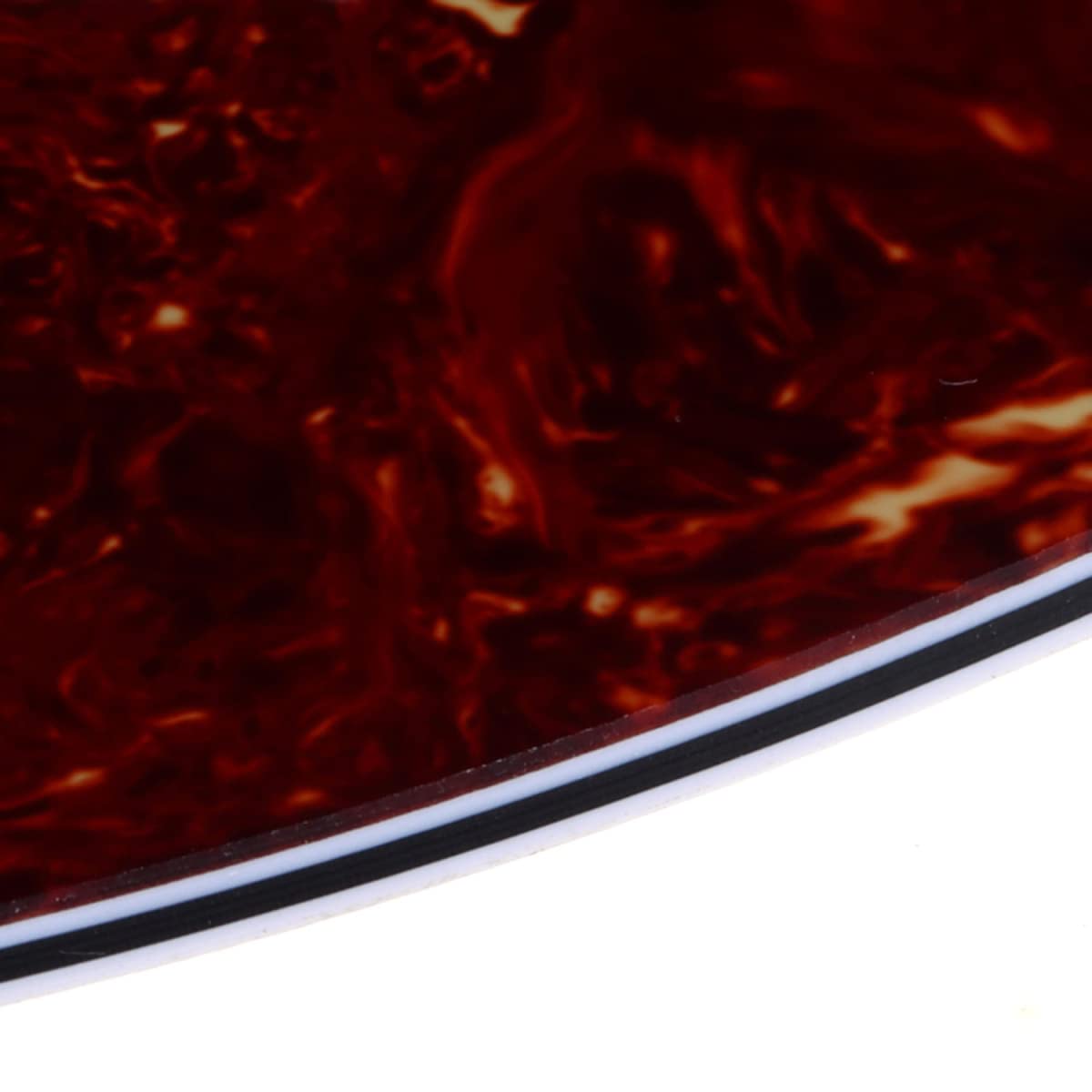 Musiclily 5 Hole Vintage Tele Guitar Pickguard Scratch Plate for USA/Mexican Fender Telecaster Style, 4Ply Vintage Tortoise
