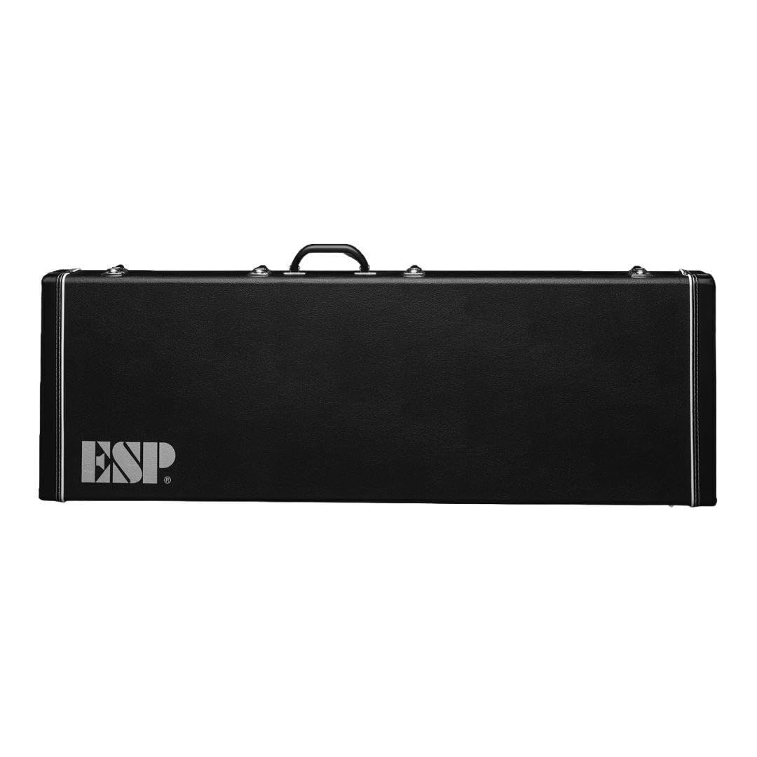ESP B-Style Bass Form Fit Guitar Case for Left Handed 4 and 5-String B and D Series Bass Guitars