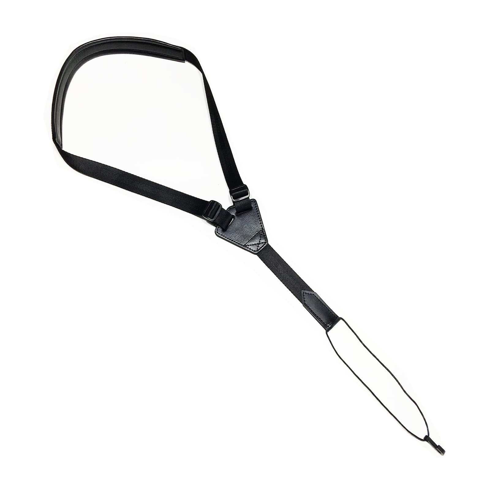 Rauyivany Classical Guitar Strap,Soft Leather Shoulder Strap Width 1.5 In, Length Adjustable 28-33.5 In, Suitable For Classical