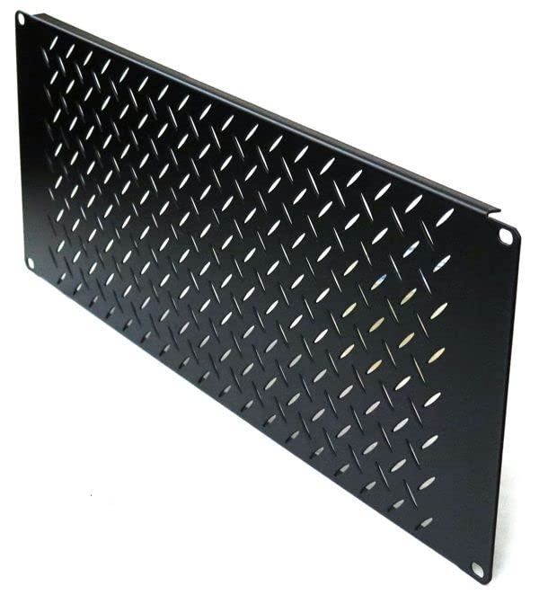 4u-Space Standard Width Rack Panel with Air Vent Patterned Face