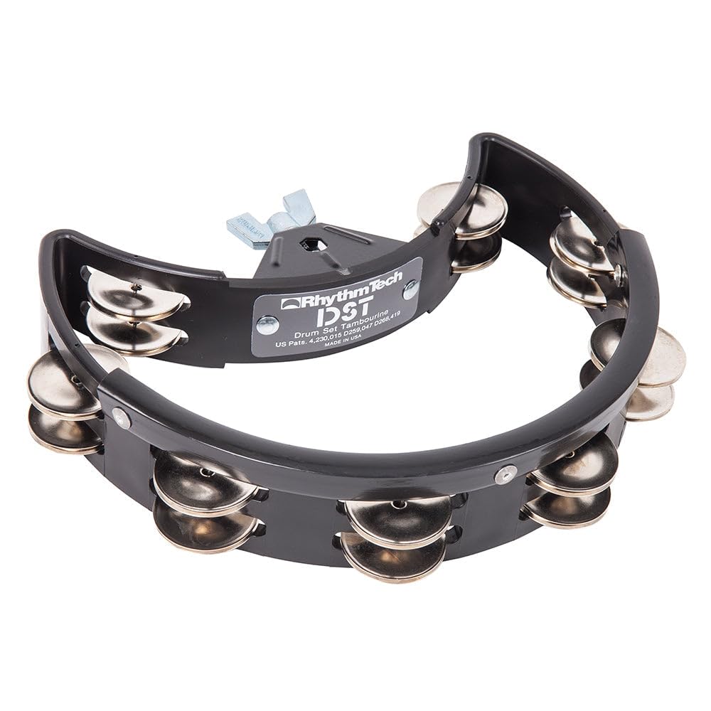 Rhythm Tech Tambourine, Black, inch (DST10) – Emusicmart