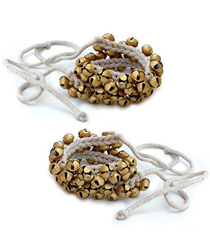 Sai Musical Ghungroo For Classical Dance (25+25) Brass Bells Kathak Ghungroo