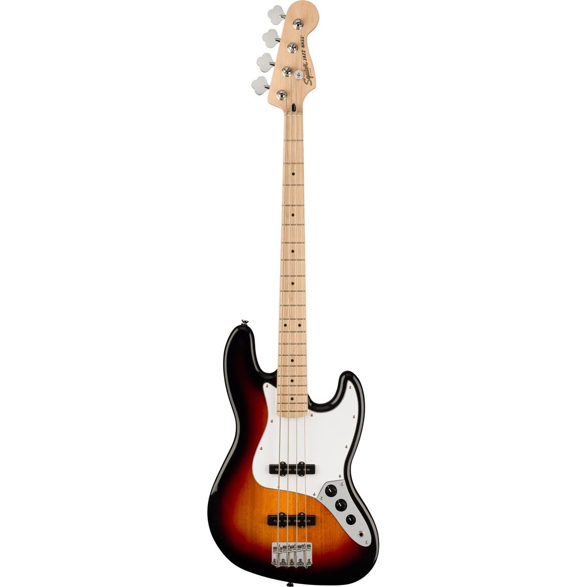 Squier Affinity Series Jazz Bass, 3-Color Sunburst, Maple Fingerboard