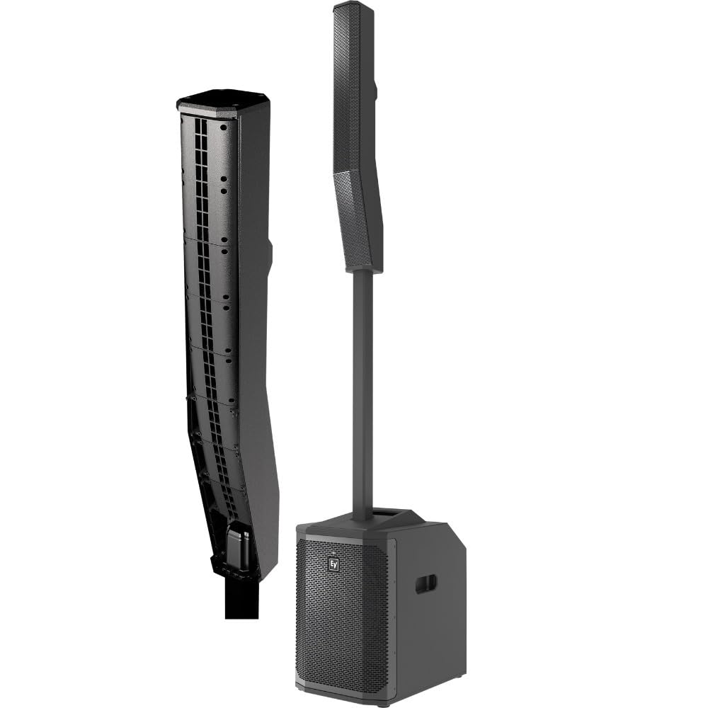 Electro-Voice Evolve 50 1000W Powered Column Speaker Array System, Black