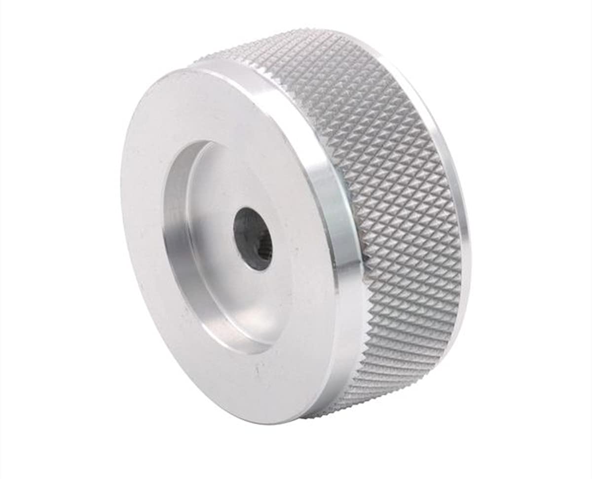 Szliyands 35 x 16 mm Solid All-Aluminum knob High-Precision CNC Machining Bile Amplifier Volume Potentiometer knob Cap (Silver)