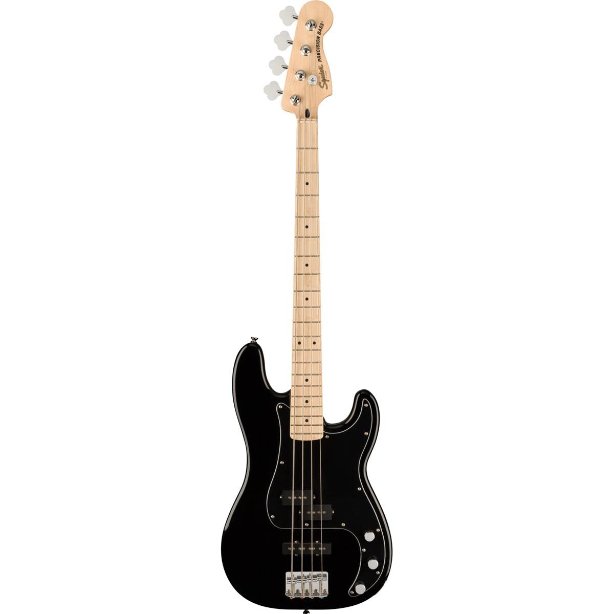 Squier Affinity Series Precision Bass, Black, Maple Fingerboard