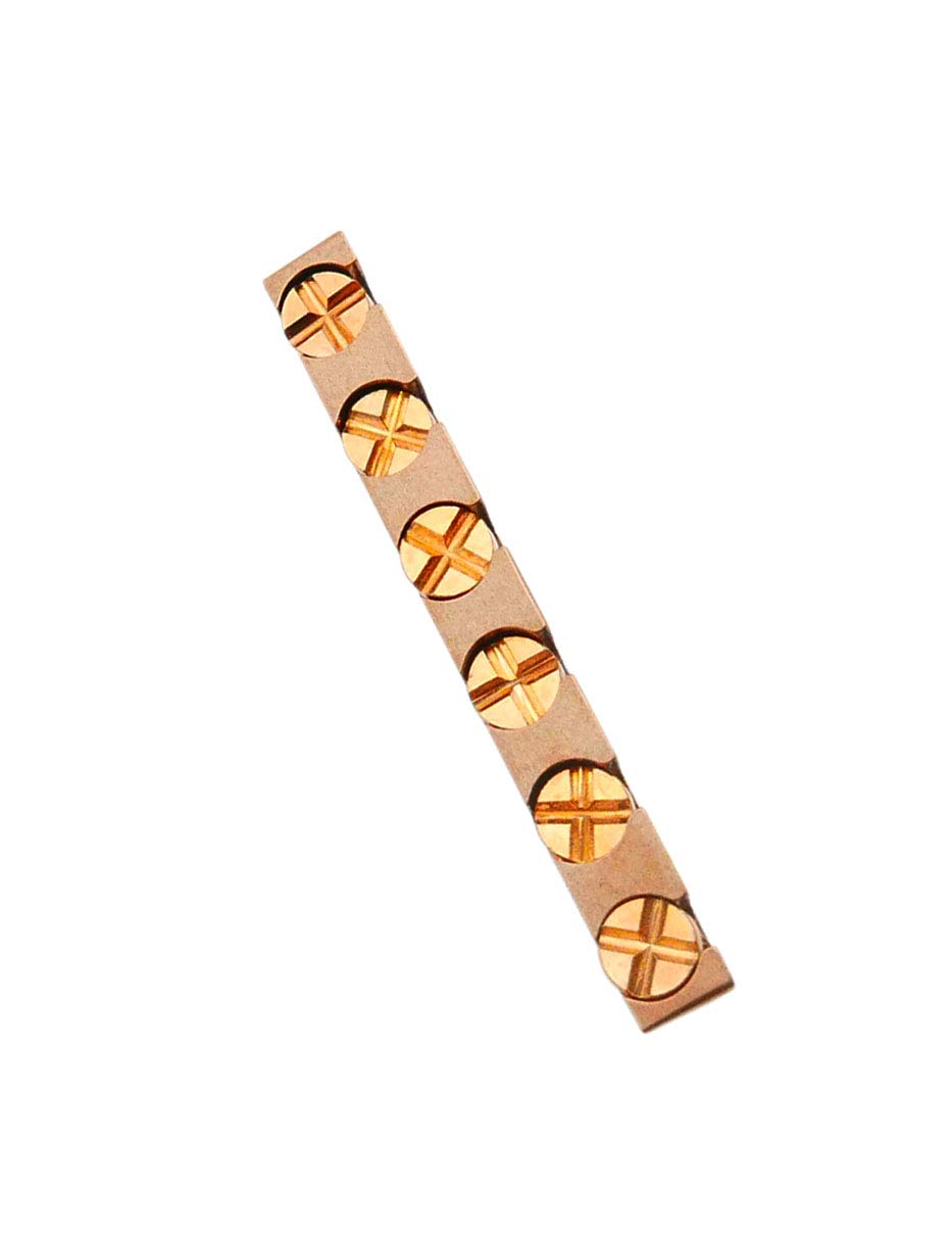 Guyker 43mm Guitar Adjustable Brass Nut - Height Bell Nut Replacement Compatible with Gibson Les Paul LP SG Style Guitar