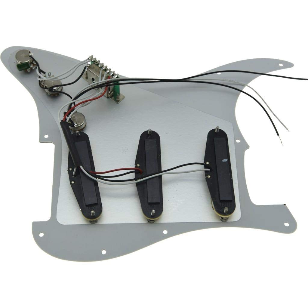 KAISH Red Tortoise Loaded Electric Guitar Pickguard Prewired Pickguard with Wilkinson Pickups for USA/Mexico FD Stratocaster