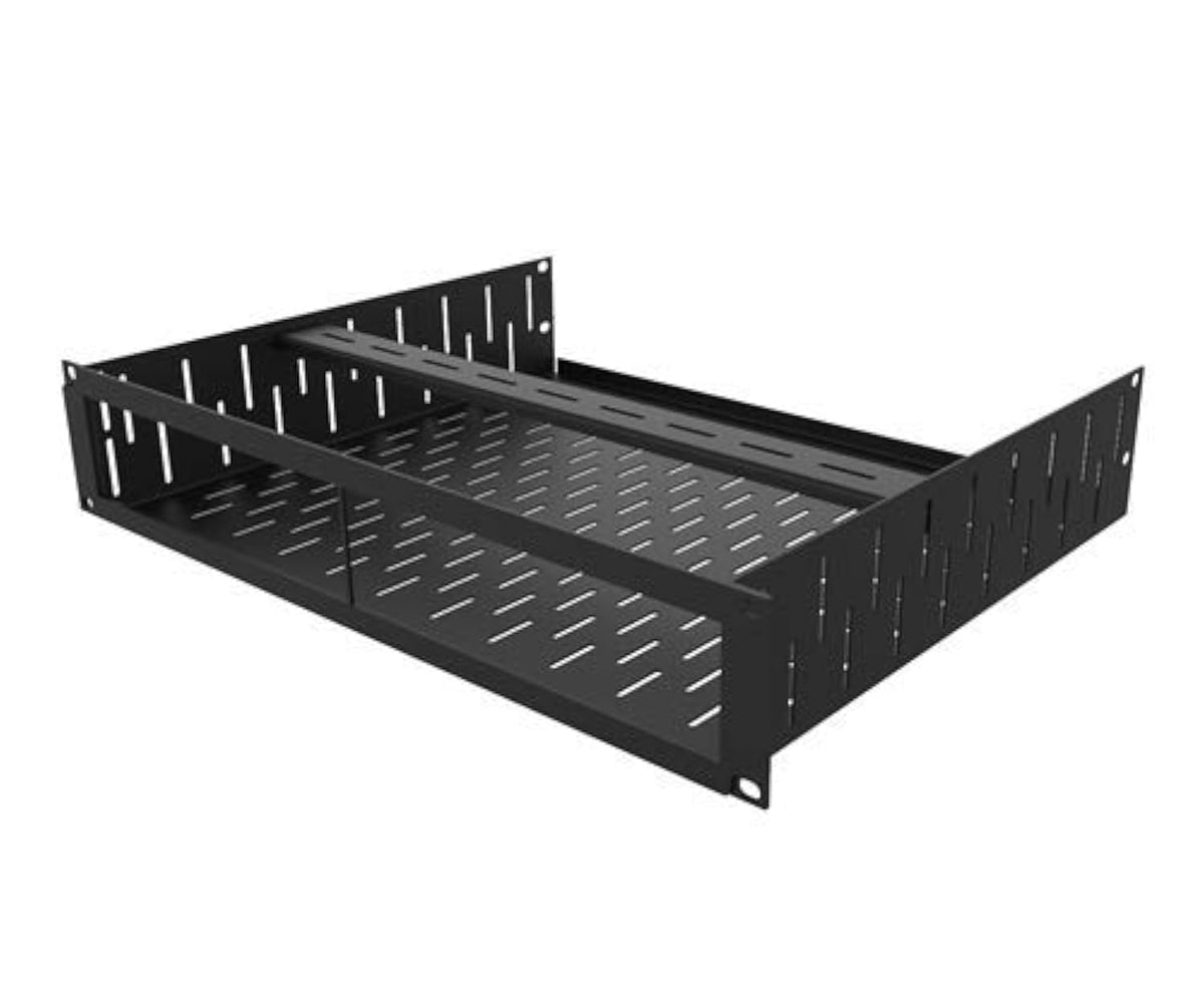 Elcom Racks Penn Elcom Custom Media Rack Shelves Compatible with 2 x Sonos Amp Uni ...